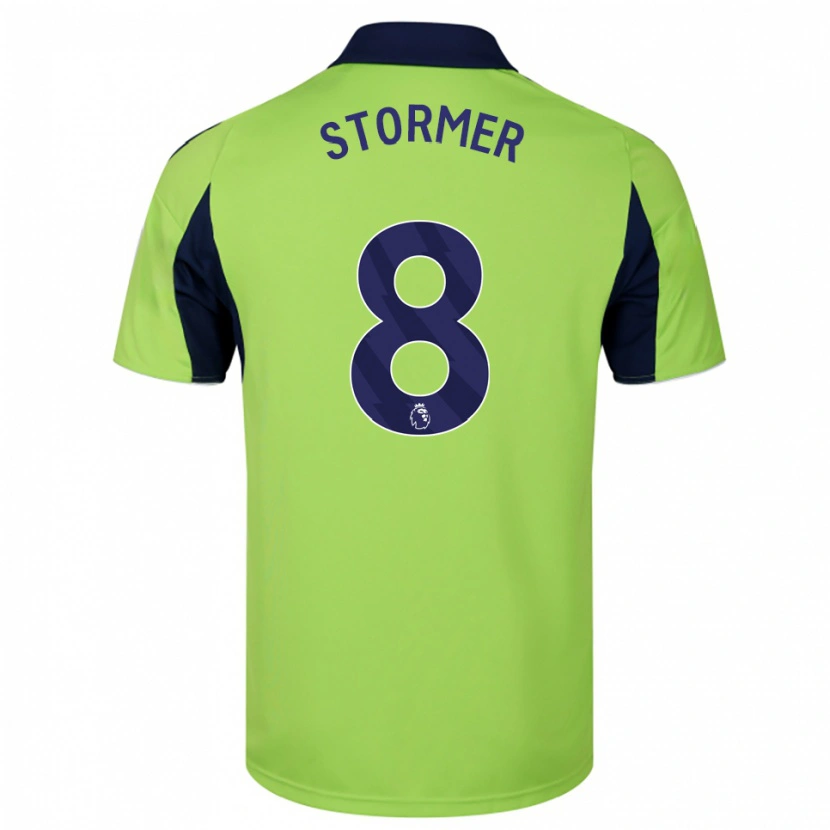 Danxen Niño Camiseta Becky Stormer #8 Verde Marino Blanco 2ª Equipación 2025/26 La Camisa México