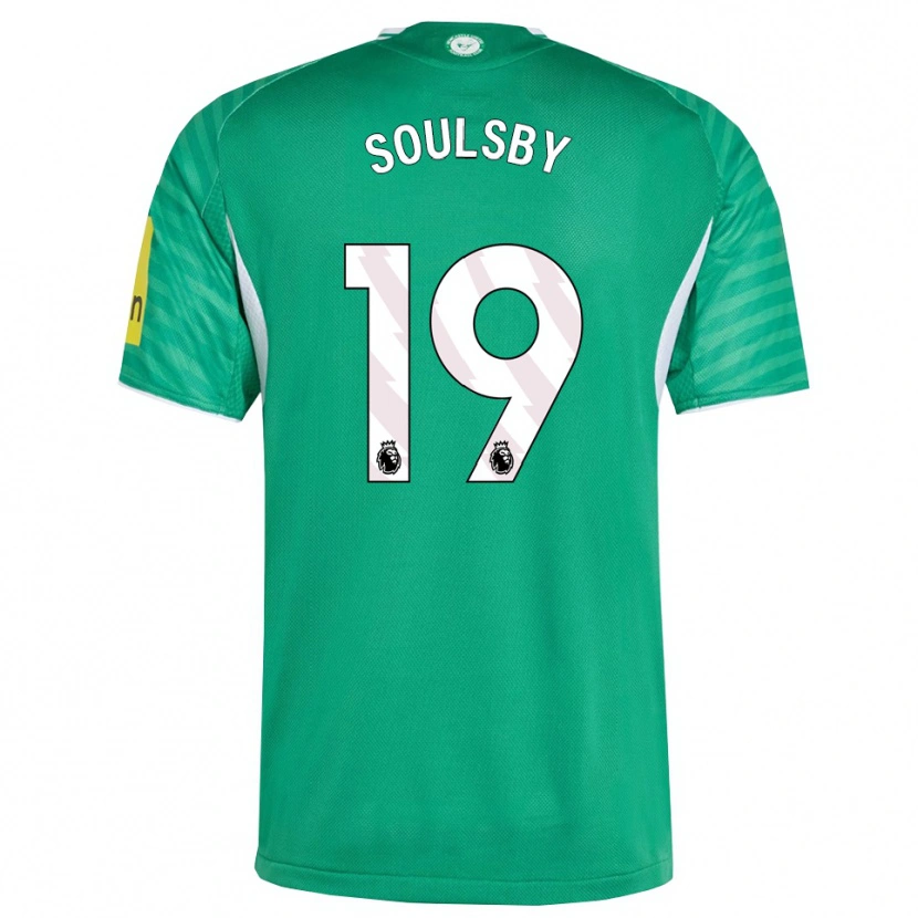 Danxen Niño Camiseta Anna Soulsby #19 Verde Blanco 2ª Equipación 2025/26 La Camisa México