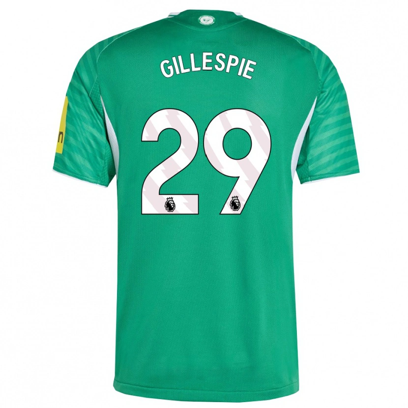 Danxen Niño Camiseta Mark Gillespie #29 Verde Blanco 2ª Equipación 2025/26 La Camisa México