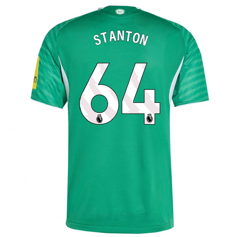 Danxen Niño Camiseta Ellis Stanton #64 Verde Blanco 2ª Equipación 2025/26 La Camisa México