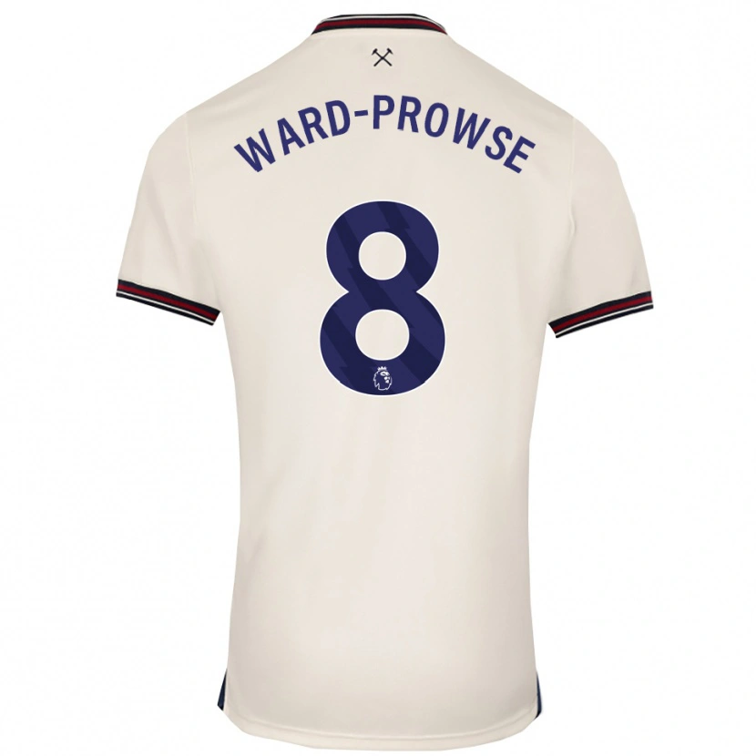 Danxen Niño Camiseta James Ward-Prowse #8 Blanco Roto 2ª Equipación 2025/26 La Camisa México