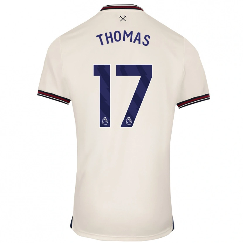 Danxen Niño Camiseta Isaac Thomas #17 Blanco Roto 2ª Equipación 2025/26 La Camisa México