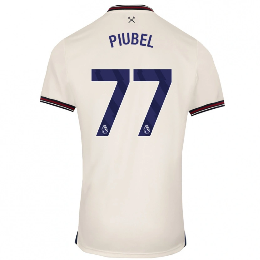 Danxen Niño Camiseta Seraina Piubel #77 Blanco Roto 2ª Equipación 2025/26 La Camisa México
