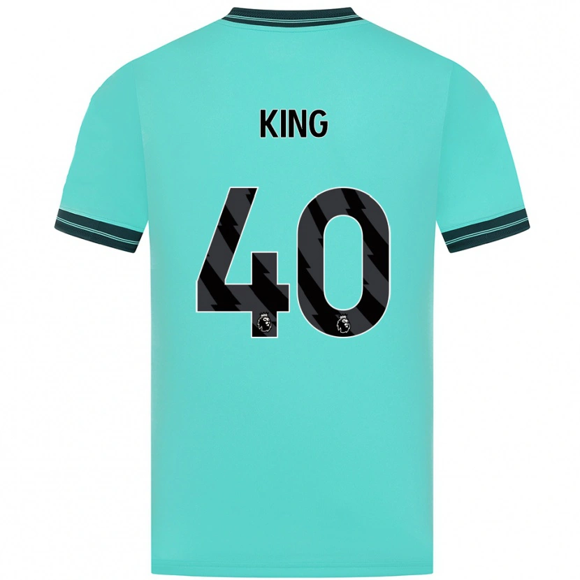 Danxen Niño Camiseta Tom King #40 Celeste Verde 2ª Equipación 2025/26 La Camisa México