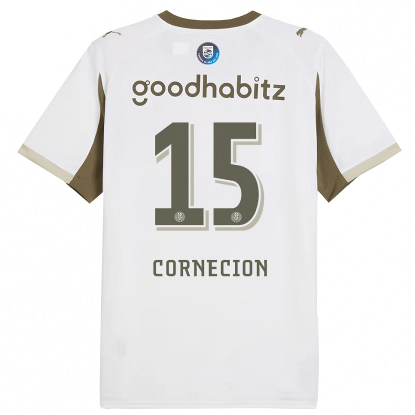 Danxen Niño Camiseta Shuryjano Cornecion #15 Blanco Gris Equipación Tercera 2025/26 La Camisa México