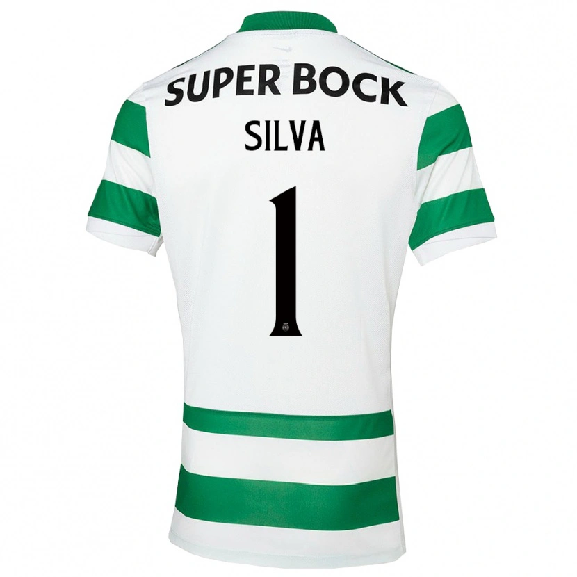 Danxen Hombre Camiseta Rui Silva #1 Verde Blanco 1ª Equipación 2025/26 La Camisa México