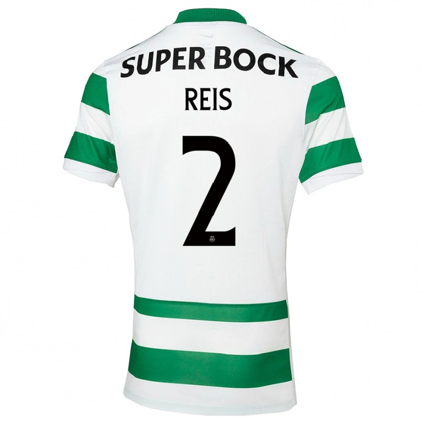 Danxen Hombre Camiseta Matheus Reis #2 Verde Blanco 1ª Equipación 2025/26 La Camisa México