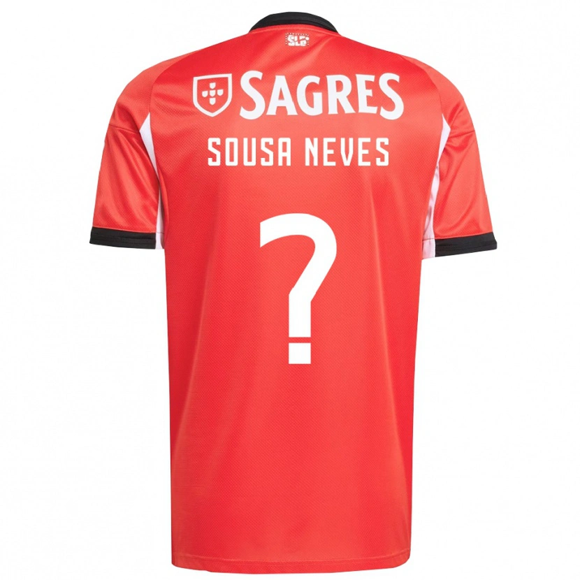 Danxen Hombre Camiseta Dilan Neves #0 Rojo Blanco 1ª Equipación 2025/26 La Camisa México