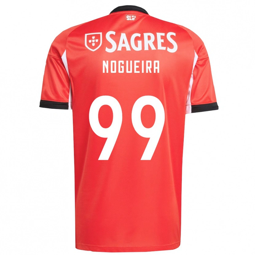 Danxen Hombre Camiseta Beatriz Nogueira #99 Rojo Blanco 1ª Equipación 2025/26 La Camisa México