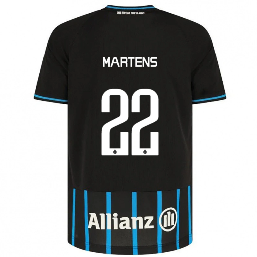 Danxen Hombre Camiseta Quinze Martens #22 Negro Azul 1ª Equipación 2025/26 La Camisa México