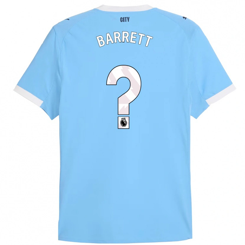 Danxen Hombre Camiseta Marlow Barrett #0 Celeste Blanco 1ª Equipación 2025/26 La Camisa México