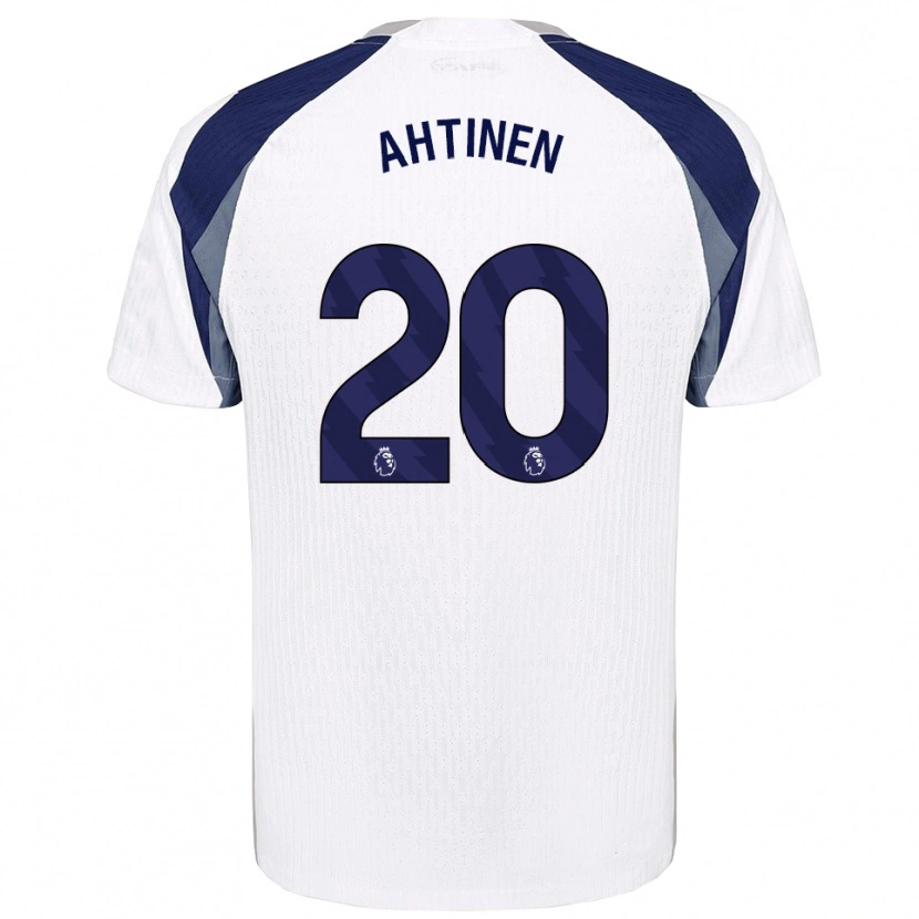 Danxen Hombre Camiseta Olga Ahtinen #20 Blanco Marino 1ª Equipación 2025/26 La Camisa México