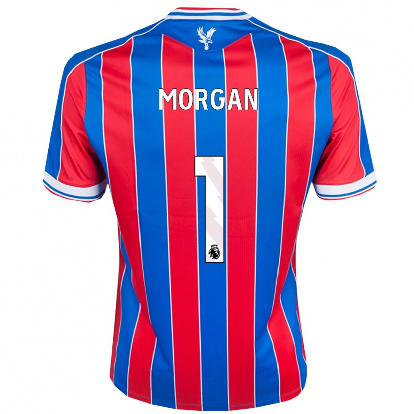 Danxen Hombre Camiseta Chloe Morgan #1 Azul Rojo Blanco 1ª Equipación 2025/26 La Camisa México