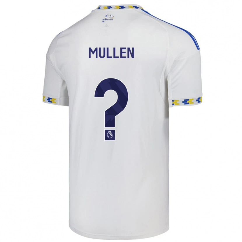 Danxen Hombre Camiseta Jeremiah Chilokoa-Mullen #0 Blanco Azul 1ª Equipación 2025/26 La Camisa México