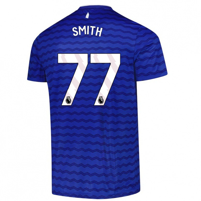 Danxen Hombre Camiseta Odin Samuels-Smith #77 Azul Marino 1ª Equipación 2025/26 La Camisa México