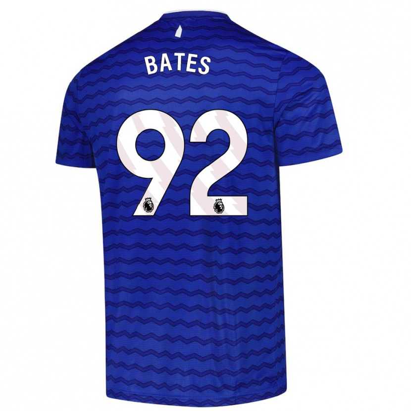 Danxen Hombre Camiseta Callum Bates #92 Azul Marino 1ª Equipación 2025/26 La Camisa México