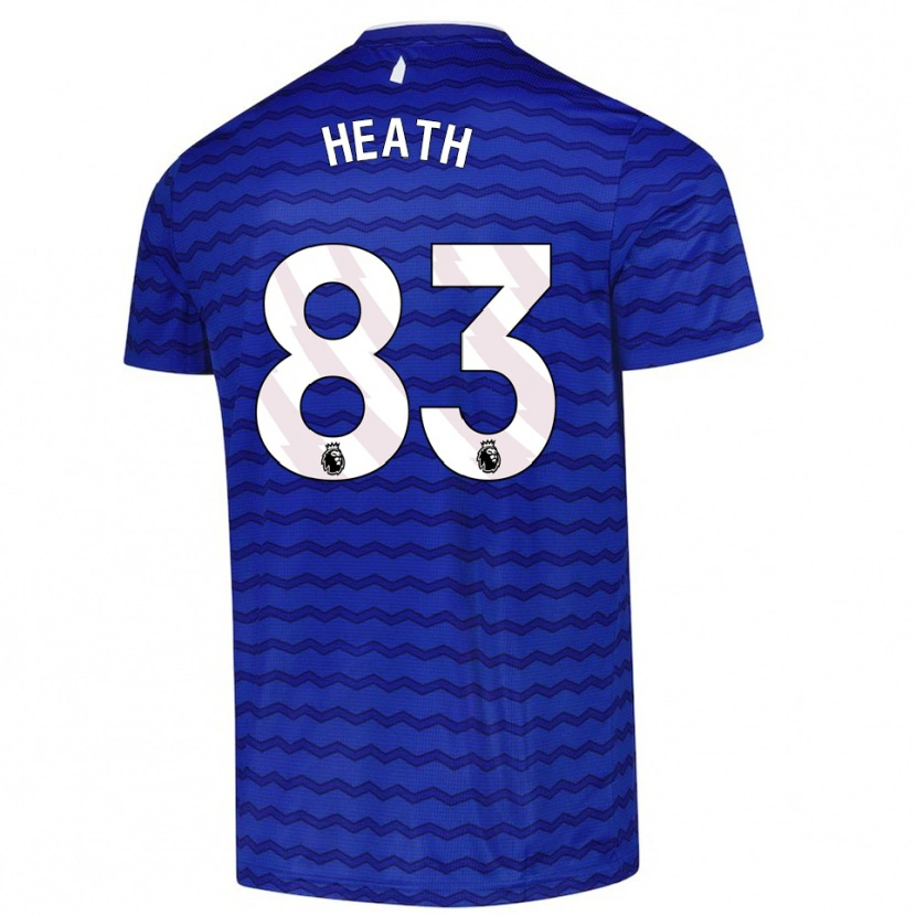 Danxen Hombre Camiseta Isaac Heath #83 Azul Marino 1ª Equipación 2025/26 La Camisa México