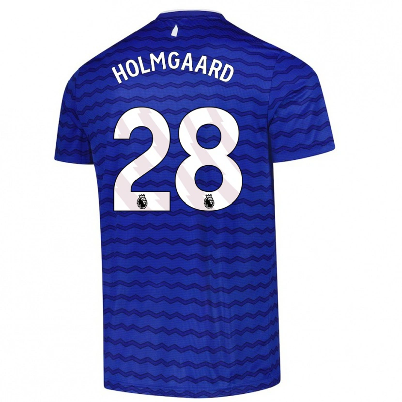 Danxen Hombre Camiseta Karen Holmgaard #28 Azul Marino 1ª Equipación 2025/26 La Camisa México