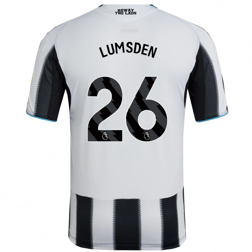Danxen Hombre Camiseta Beth Lumsden #26 Negro Blanco 1ª Equipación 2025/26 La Camisa México