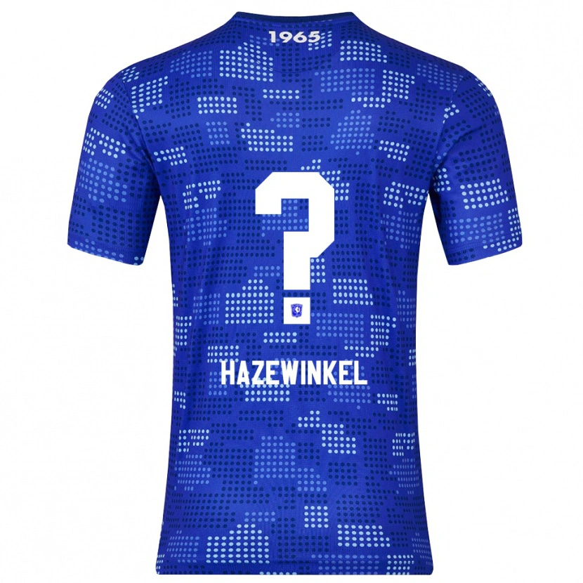 Danxen Hombre Camiseta Ruben Hazewinkel #0 Azul Celeste 2ª Equipación 2025/26 La Camisa México