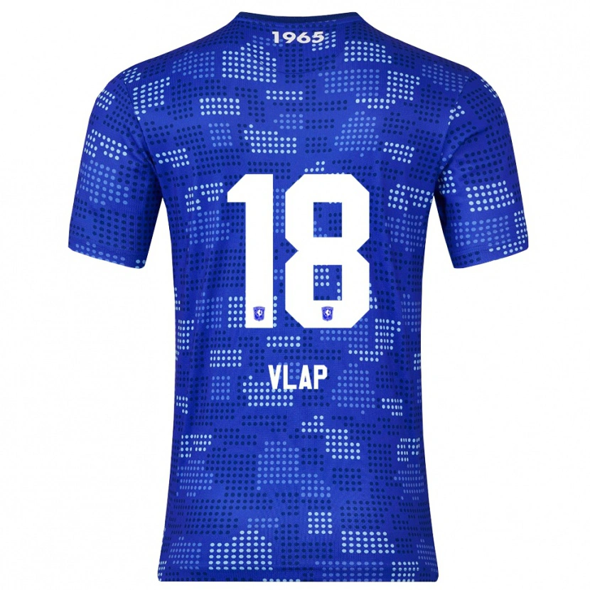 Danxen Hombre Camiseta Michel Vlap #18 Azul Celeste 2ª Equipación 2025/26 La Camisa México