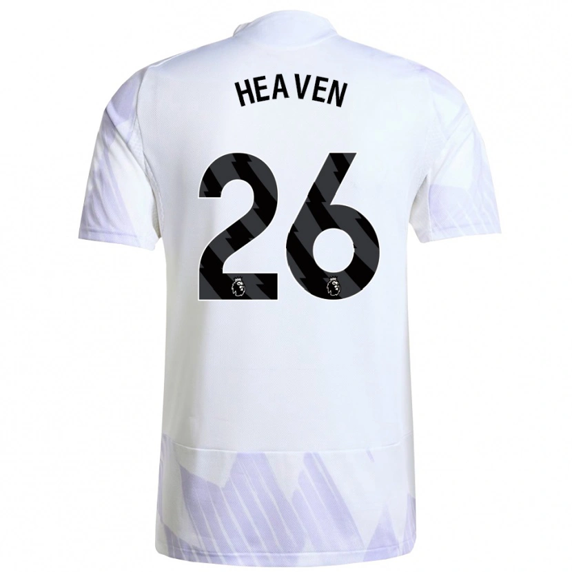 Danxen Hombre Camiseta Ayden Heaven #26 Blanco Púrpura Púrpura 2ª Equipación 2025/26 La Camisa México