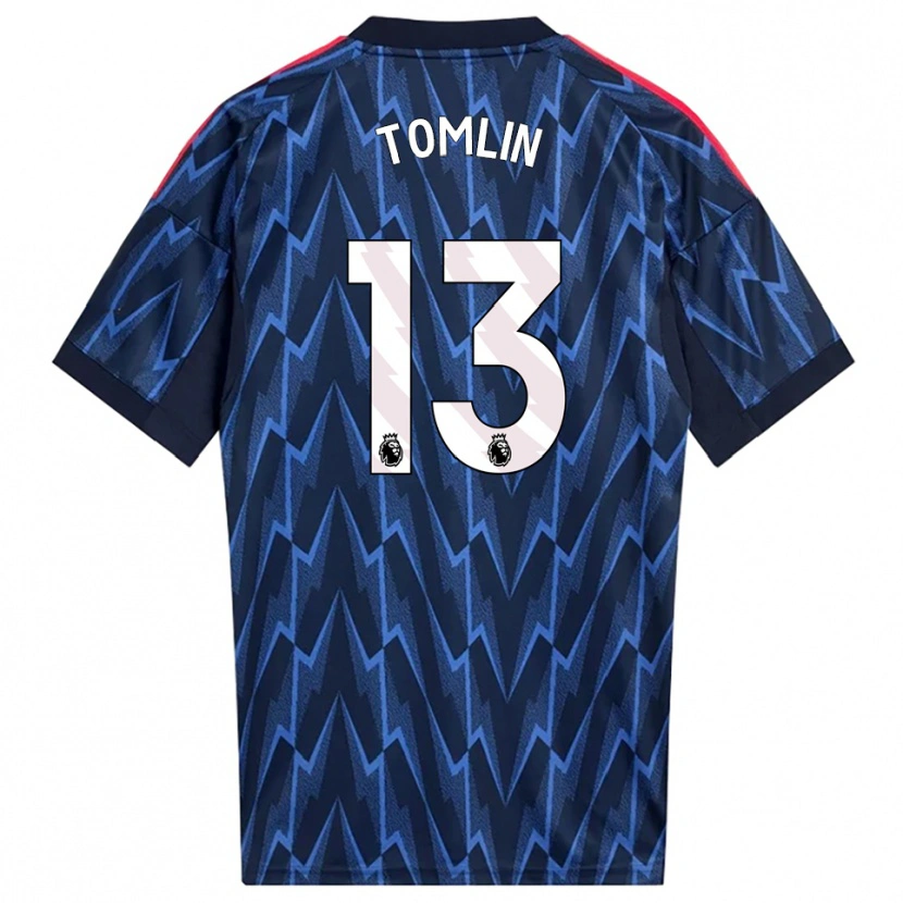Danxen Hombre Camiseta Jack Tomlin #13 Marino Rojo 2ª Equipación 2025/26 La Camisa México