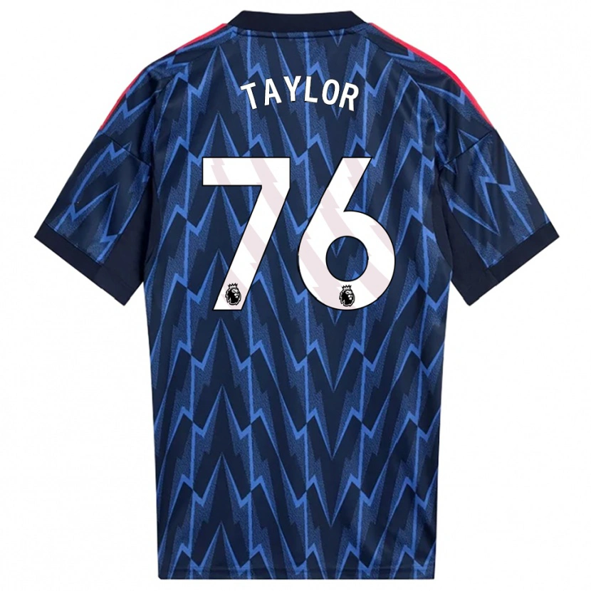 Danxen Hombre Camiseta Kido Taylor Hart #76 Marino Rojo 2ª Equipación 2025/26 La Camisa México