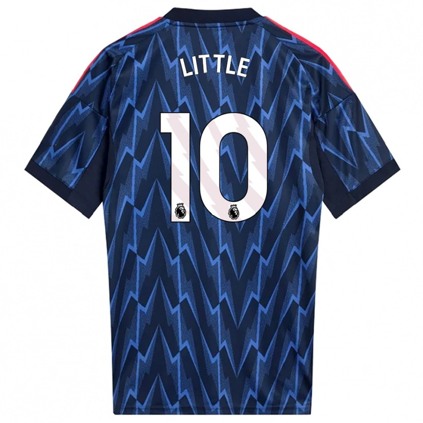 Danxen Hombre Camiseta Kim Little #10 Marino Rojo 2ª Equipación 2025/26 La Camisa México
