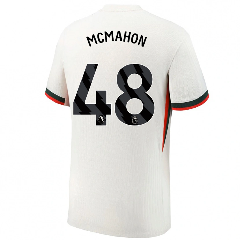 Danxen Hombre Camiseta Harrison Mcmahon #48 Blanco Verde 2ª Equipación 2025/26 La Camisa México
