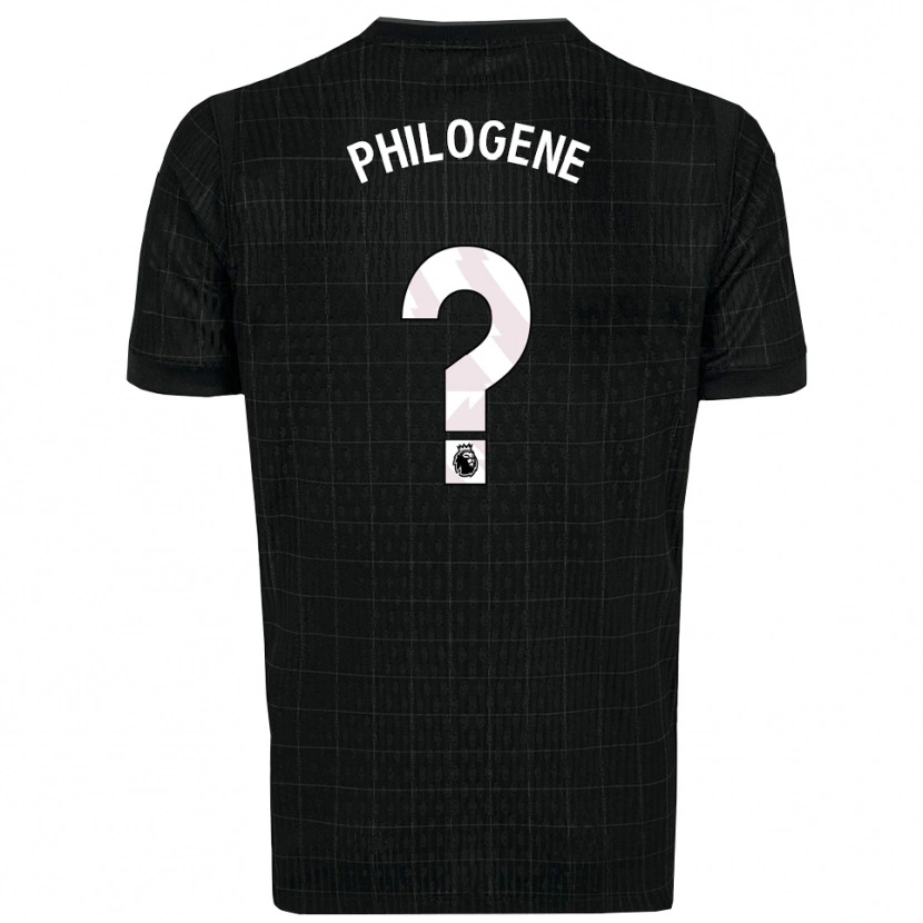Danxen Hombre Camiseta Blake Philogene #0 Negro Gris 2ª Equipación 2025/26 La Camisa México