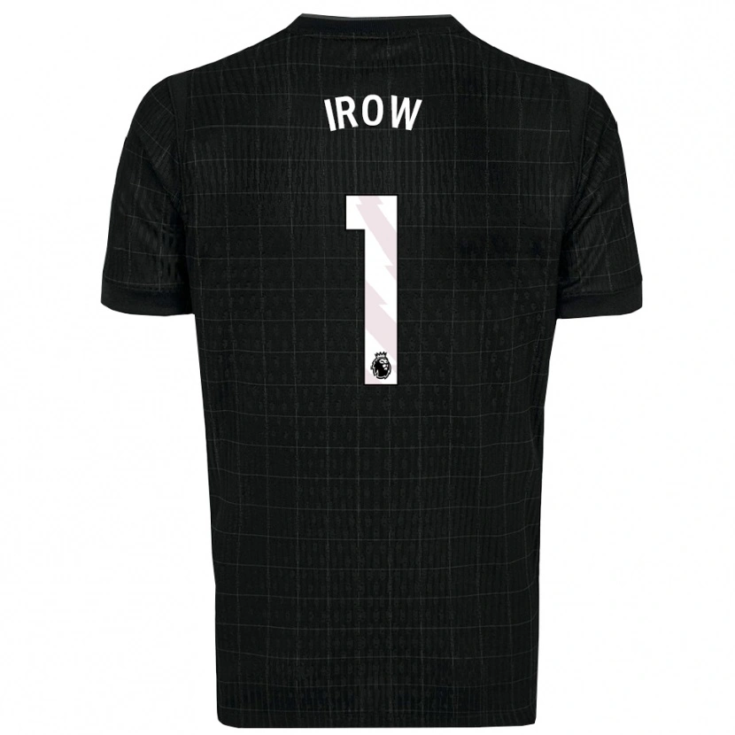 Danxen Hombre Camiseta Blake Irow #1 Negro Gris 2ª Equipación 2025/26 La Camisa México
