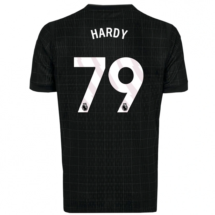 Danxen Hombre Camiseta Malachi Hardy #79 Negro Gris 2ª Equipación 2025/26 La Camisa México
