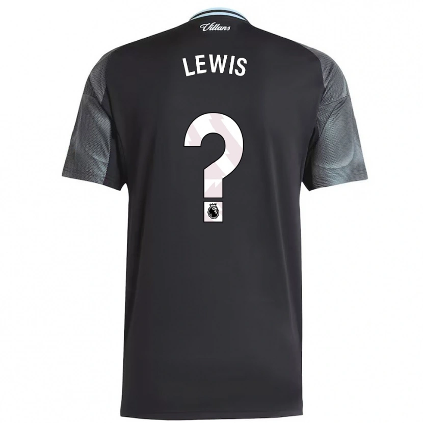 Danxen Hombre Camiseta Sam Lewis #0 Negro Celeste 2ª Equipación 2025/26 La Camisa México