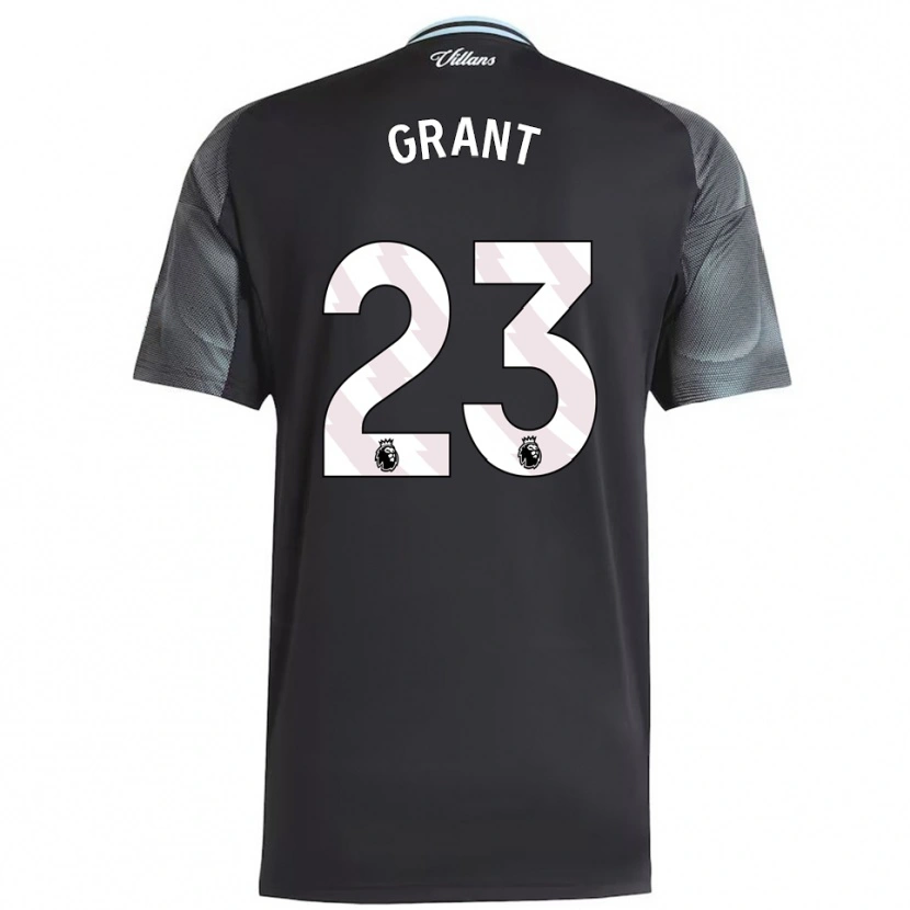 Danxen Hombre Camiseta Chasity Grant #23 Negro Celeste 2ª Equipación 2025/26 La Camisa México