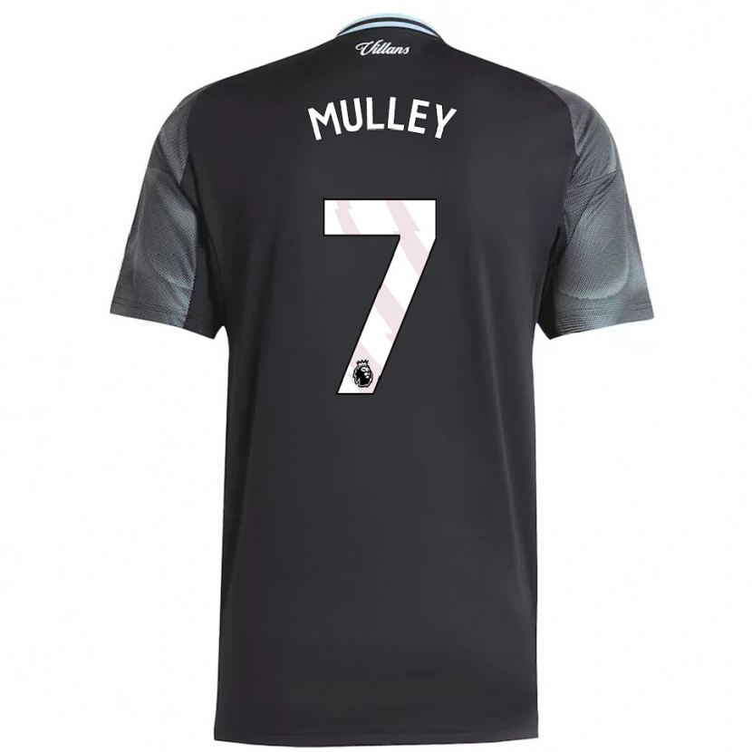 Danxen Hombre Camiseta Trai-Varn Mulley #7 Negro Celeste 2ª Equipación 2025/26 La Camisa México