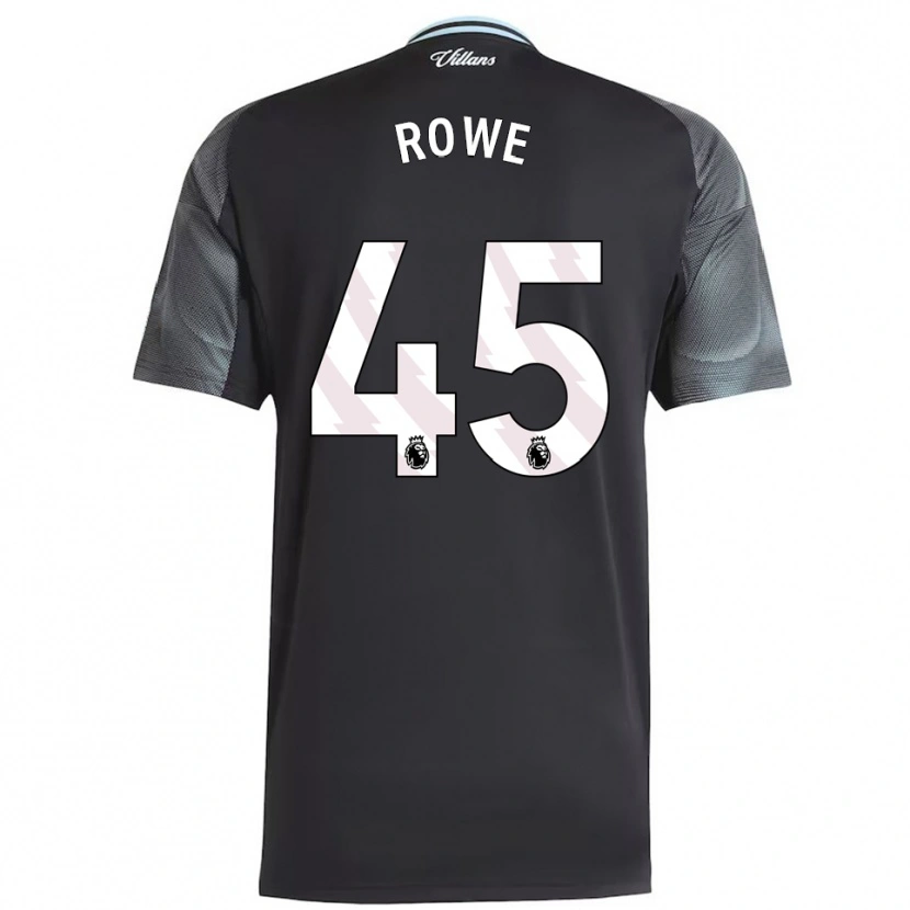 Danxen Hombre Camiseta Triston Rowe #45 Negro Celeste 2ª Equipación 2025/26 La Camisa México