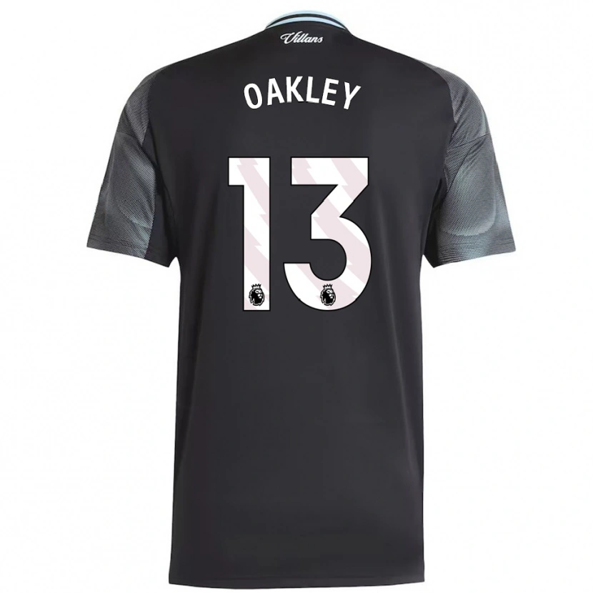 Danxen Hombre Camiseta Rhys Oakley #13 Negro Celeste 2ª Equipación 2025/26 La Camisa México