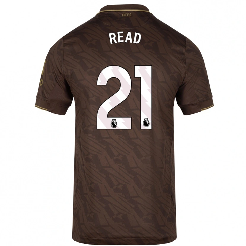 Danxen Hombre Camiseta Samantha Read #21 Marrón Oro 2ª Equipación 2025/26 La Camisa México