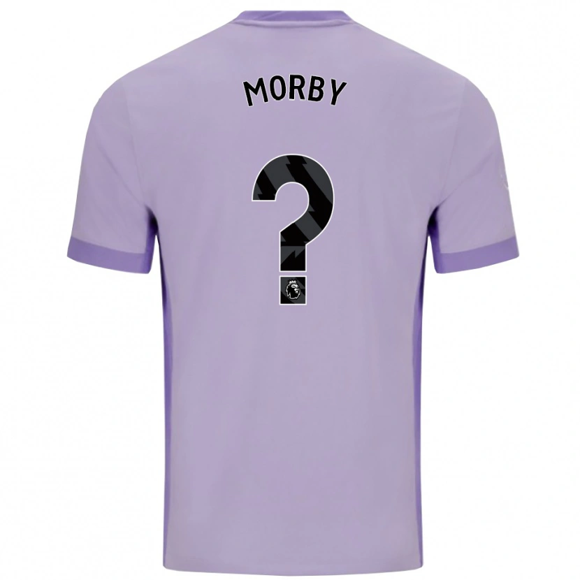 Danxen Hombre Camiseta Jackson Morby #0 Morado Taro Blanco 2ª Equipación 2025/26 La Camisa México