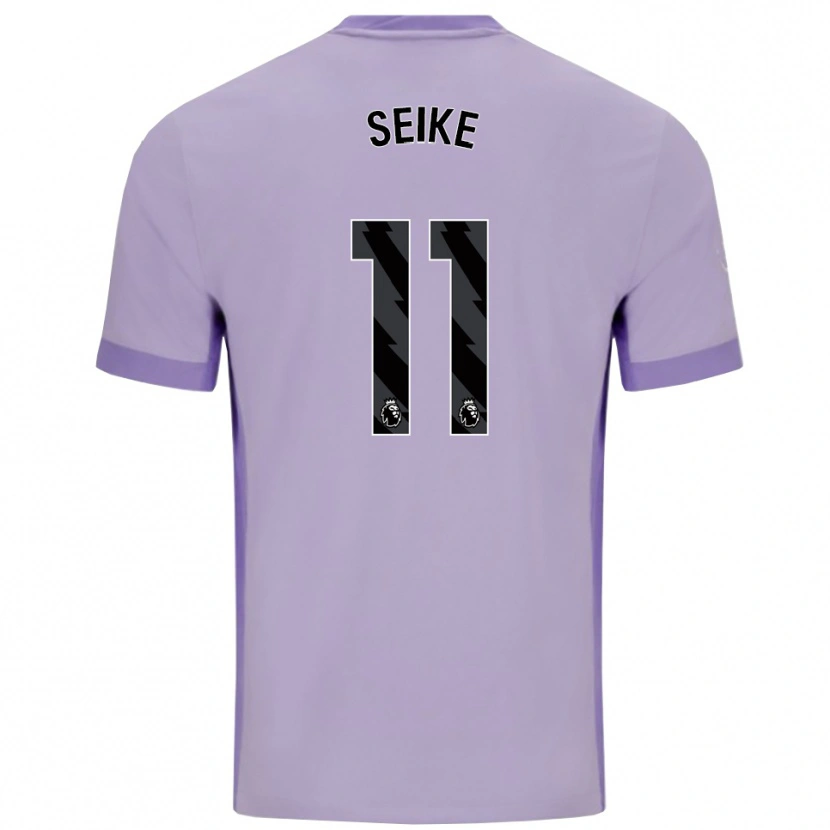 Danxen Hombre Camiseta Kiko Seike #11 Morado Taro Blanco 2ª Equipación 2025/26 La Camisa México