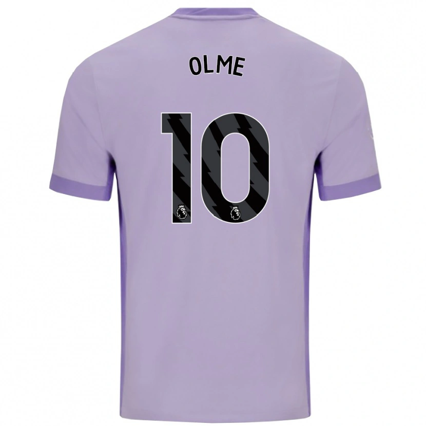 Danxen Hombre Camiseta Julia Margareta Zigiotti Olme #10 Morado Taro Blanco 2ª Equipación 2025/26 La Camisa México