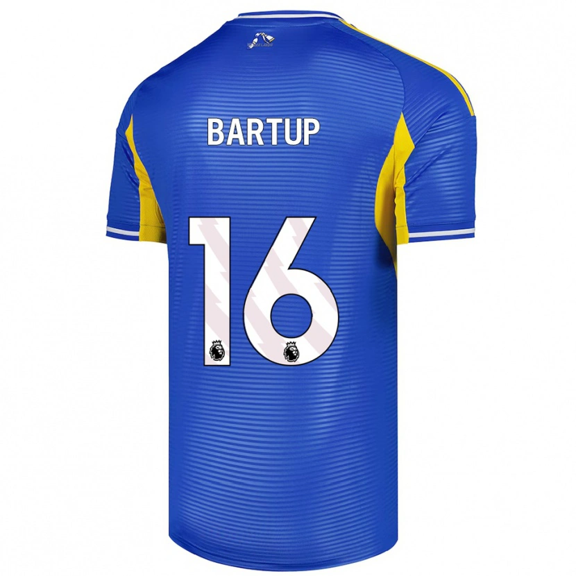 Danxen Hombre Camiseta Laura Bartup #16 Azul Amarillo 2ª Equipación 2025/26 La Camisa México