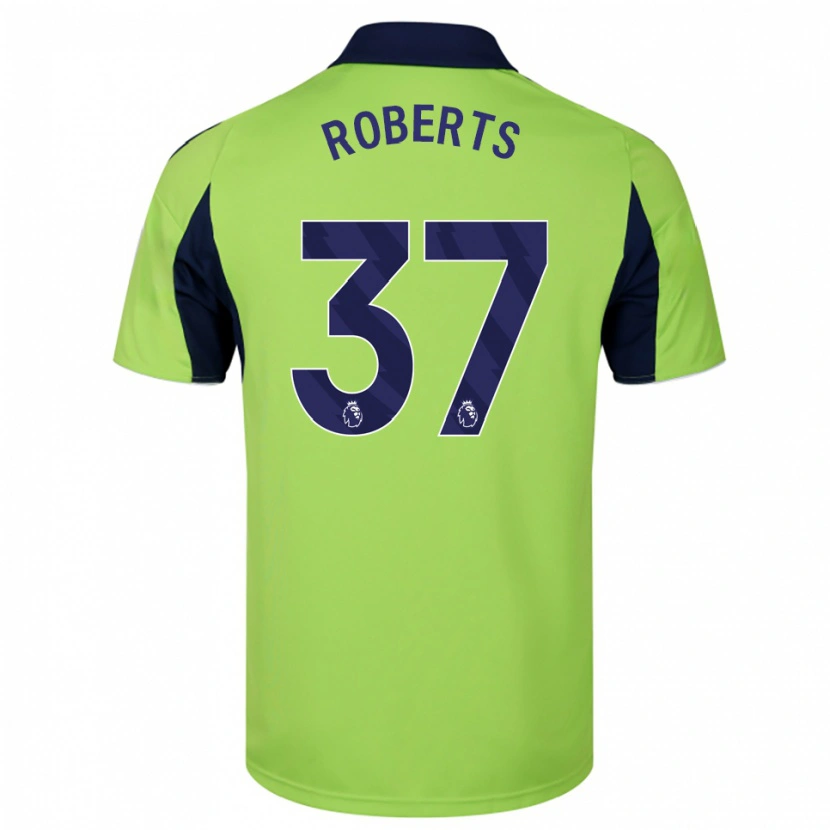 Danxen Hombre Camiseta Sophia Roberts #37 Verde Marino Blanco 2ª Equipación 2025/26 La Camisa México