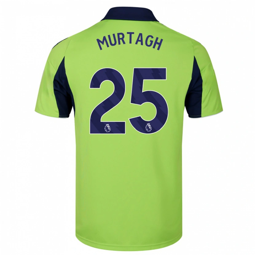 Danxen Hombre Camiseta Ruby Murtagh #25 Verde Marino Blanco 2ª Equipación 2025/26 La Camisa México