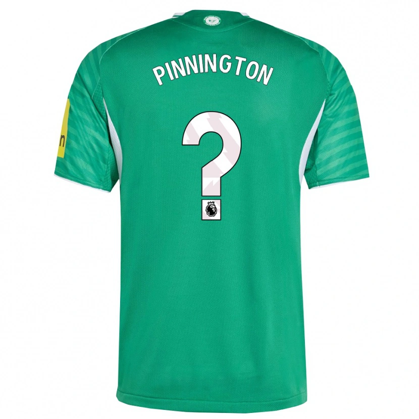 Danxen Hombre Camiseta Sam Pinnington #0 Verde Blanco 2ª Equipación 2025/26 La Camisa México