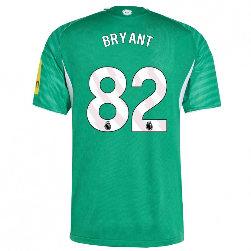 Danxen Hombre Camiseta Thomas Bryant #82 Verde Blanco 2ª Equipación 2025/26 La Camisa México