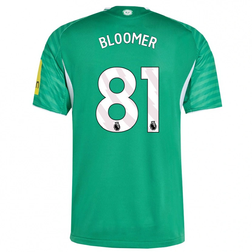 Danxen Hombre Camiseta Guy Bloomer #81 Verde Blanco 2ª Equipación 2025/26 La Camisa México