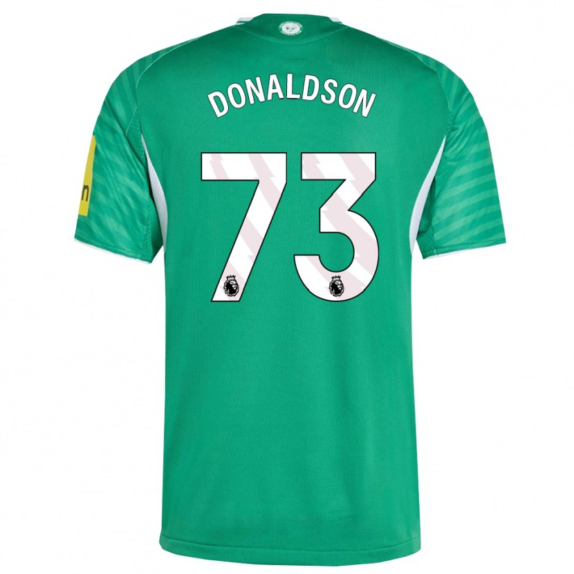 Danxen Hombre Camiseta Josh Donaldson #73 Verde Blanco 2ª Equipación 2025/26 La Camisa México