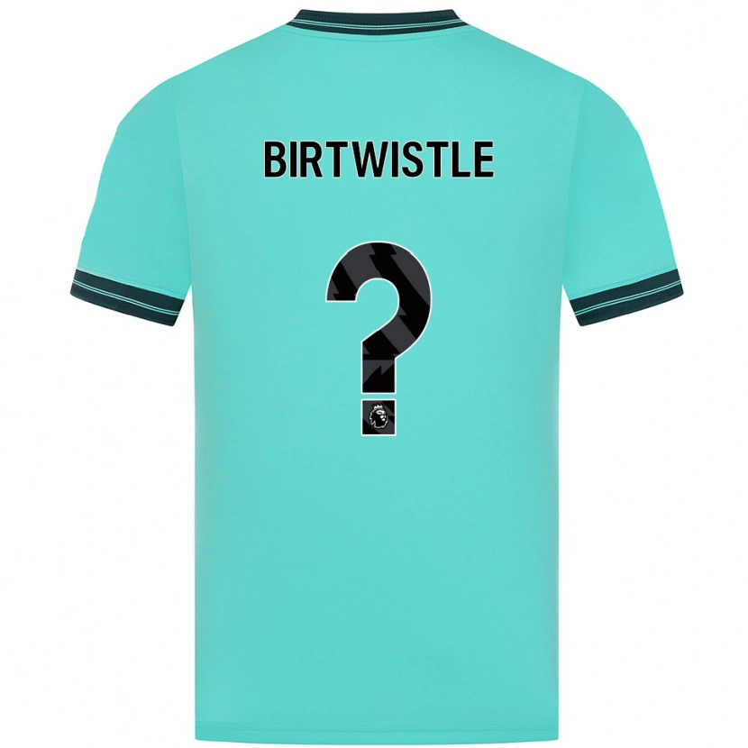 Danxen Hombre Camiseta Harry Birtwistle #0 Celeste Verde 2ª Equipación 2025/26 La Camisa México